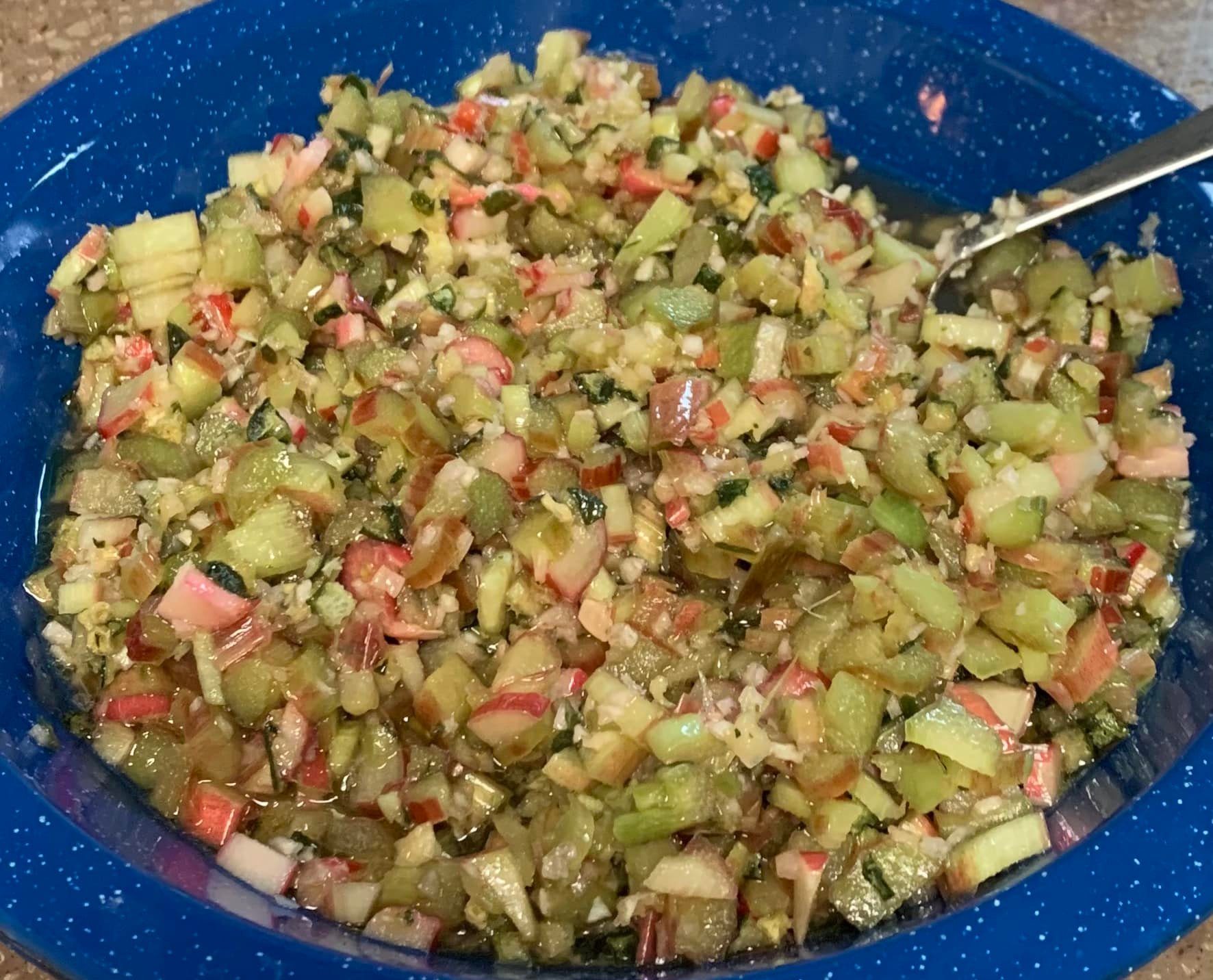 Rhubarb Spring Salsa
